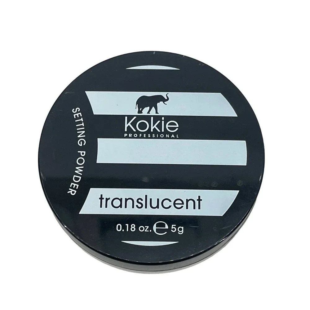 Kokie Translucent Setting Powder SP707 Lightweight Sheer Natural‎ Finish New